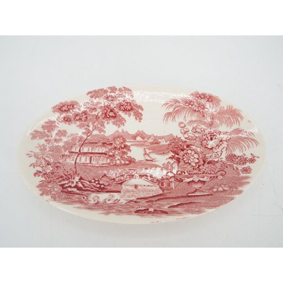 Vintage Royal Staffordshire Clarice Cliff Tonquin Gravy Boat with Underplate - Picture 11 of 13